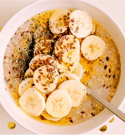 Fruity Oat Smoothie Bowls