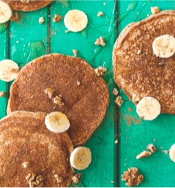 Man-cakes Banana Jungle Oats Blender Pancakes slider img
